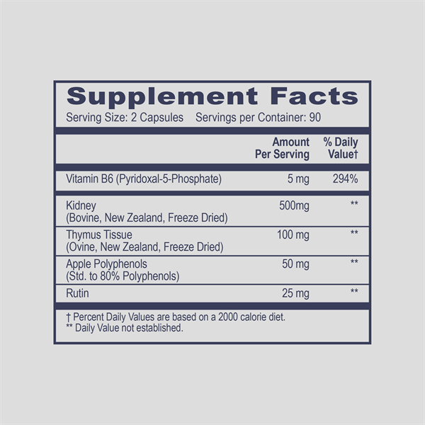 ABP1 Hista Gut supplement facts