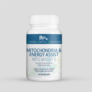 Mitochondria & Energy Assist supplement bottle