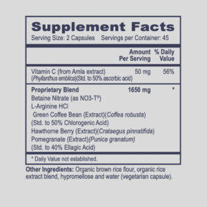 NOS Assist supplement ingredients