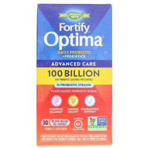 Nature's Way Fortify Optima 100B Advance Care Probiotic