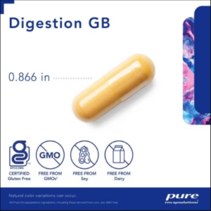 Digestion GB supplement from Pure Encapsulations