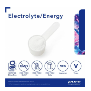 About Electrolyte Energy supplement by Pure Encapsulations