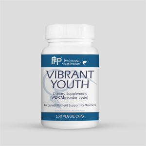 Vibrant Youth multi supplement bottle by PHP