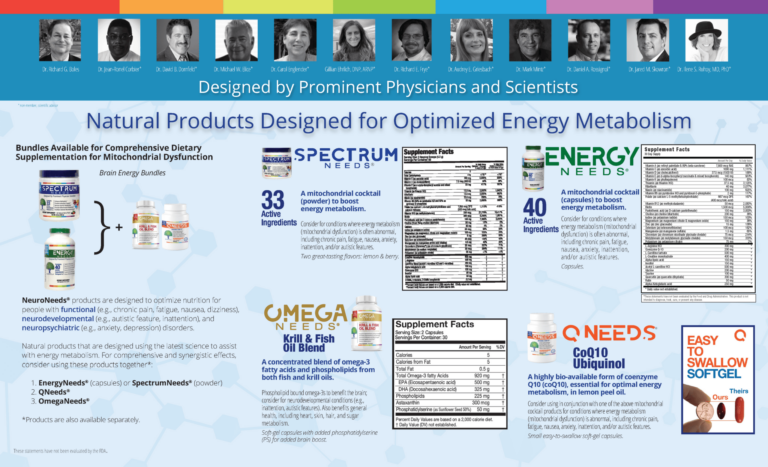 NeuroNeeds Product Selection Guide – Page 1