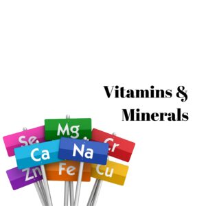 Vitamins & Minerals