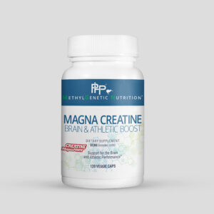 Magna Creatine supplement bottle by PHP MethylGenetic Nutrition