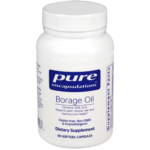 Bottle of Pure Encapsulations Borage Oil supplement