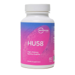 HU58 supplement bottle by Microbiome Labs