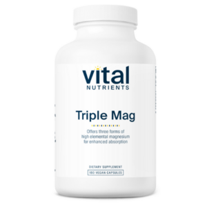 Triple Magnesium Complex supplement bottle by Vital Nutrients