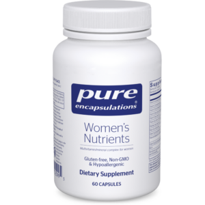 Women's Nutrients supplement bottle by Pure Encapsulations