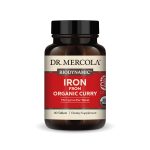 Biodynamic iron from Organic Curry supplement bottle