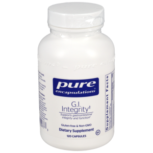 GI Integrity supplement bottle