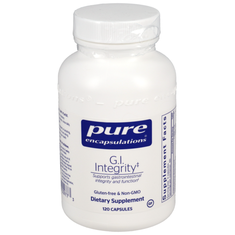 GI Integrity supplement bottle