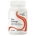 Zinc Lozenge supplement bottle