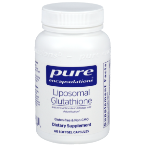 Liposomal Glutathione supplement bottle