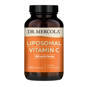 Dr. Mercola Liposomal Vitamin C supplement bottle