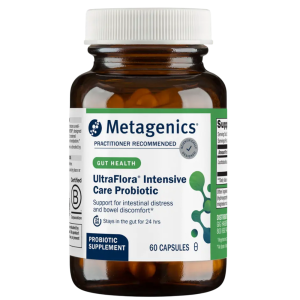 Ultraflora Intensive Care probiotic supplement bottle