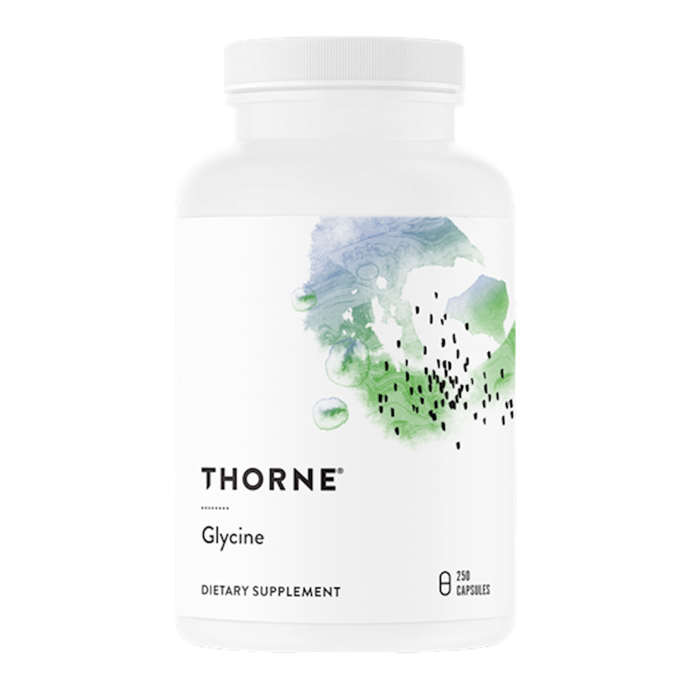 Thorne glycine supplement bottle