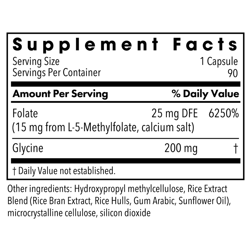 Supplement facts