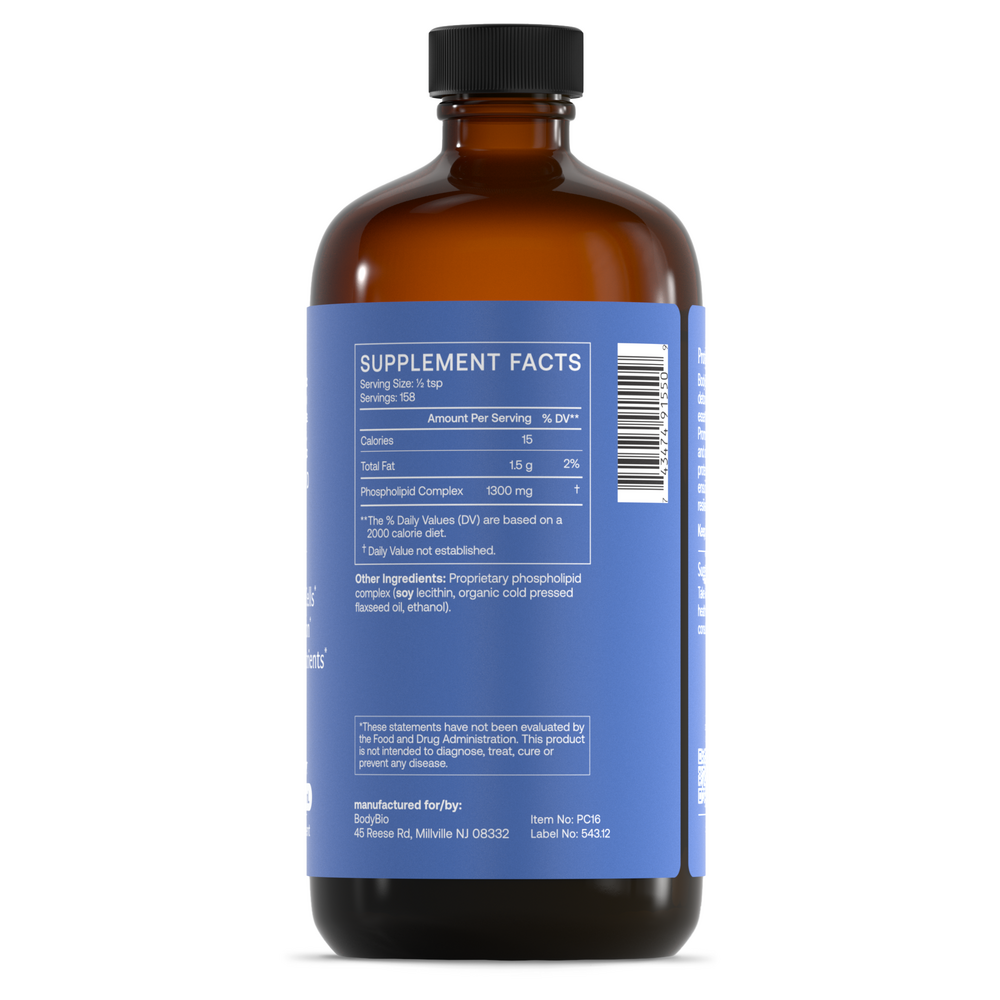 supplement bottle with facts