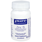Zinc 15 supplemetn bottle