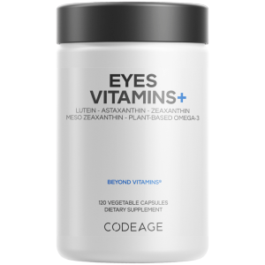 eyes vitamins+ supplement bottle