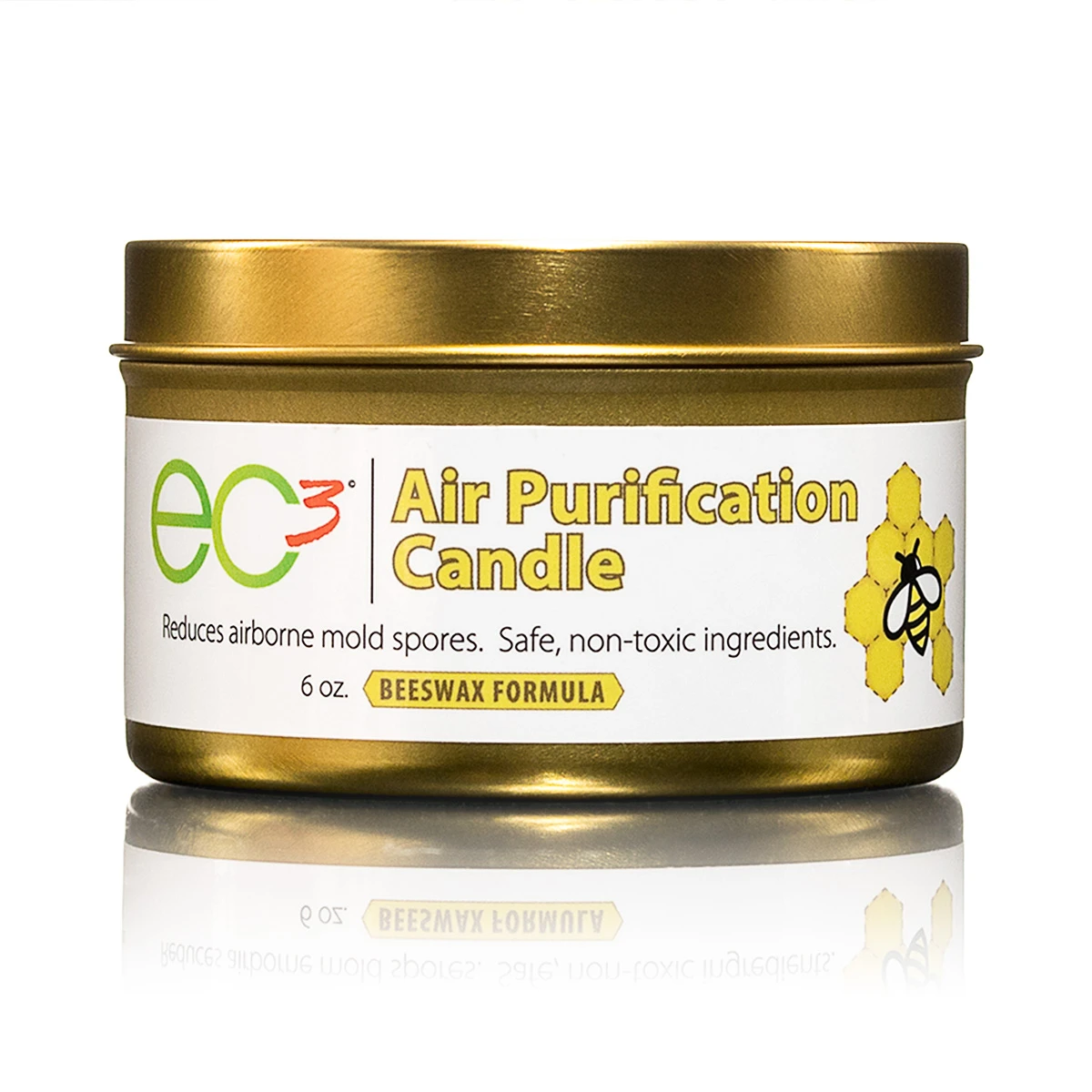 EC3 Air Purification candle beeswax formula